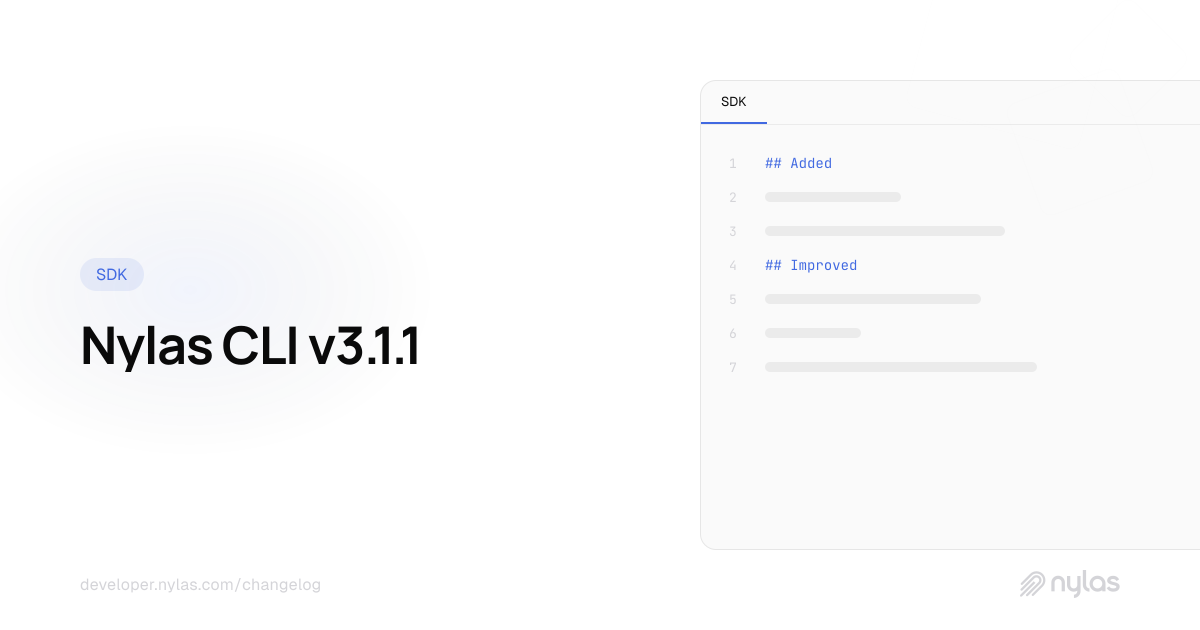 CLI v3.1.1