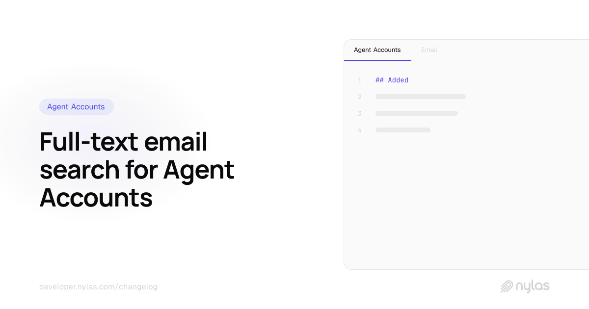 Agent Account email search